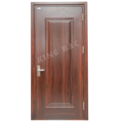 CỬA THÉP VÂN GỖ 1 CÁNH KING BAC 12