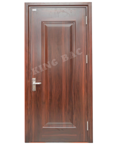 CỬA THÉP VÂN GỖ 1 CÁNH KING BAC 12