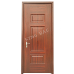 CỬA THÉP VÂN GỖ 1 CÁNH KING BAC 13