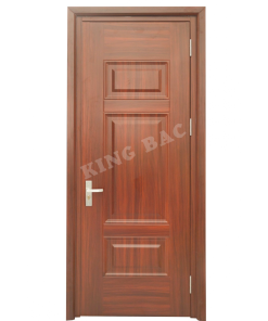 CỬA THÉP VÂN GỖ 1 CÁNH KING BAC 13