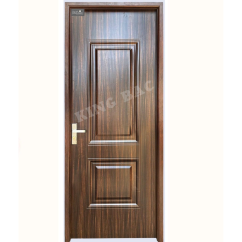 CỬA THÉP VÂN GỖ 1 CÁNH KING BAC 14
