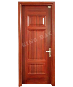 CỬA THÉP VÂN GỖ 1 CÁNH KING BAC 10