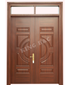 CỬA THÉP VÂN GỖ 2 CÁNH KING BAC 02