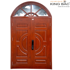 CỬA THÉP VÂN GỖ KING BAC 2 CÁNH 07